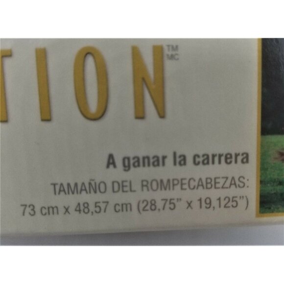 Running Horses Winning the Race Puzzlers Collection 1000 Piece Jigsaw Puzzle - Picture 5 of 6